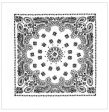 Rothco Trainmen Paisley Bandana – Extra-Large - 27” X 27  White 4349 WHT Online now