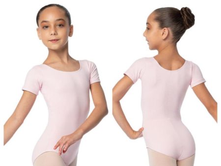 So Danca - Maggie Cap Sleeve Leotard - Child (SL26) - Light Pink Fashion