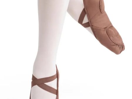 Capezio - Hanami Canvas Ballet Shoes - Adult (2037W) - S60 Maple Supply