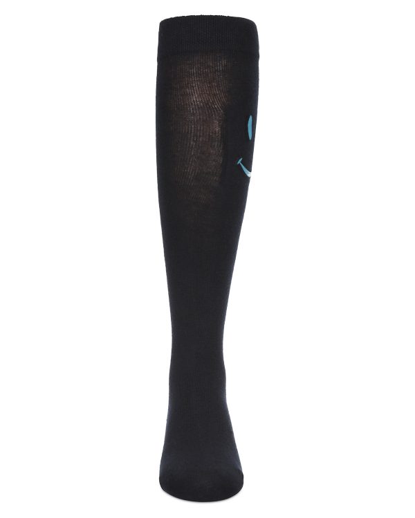 MeMoi Smiley Embossed Knee High For Sale