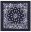 Rothco Trainmen Paisley Bandana – Extra-Large - 27” X 27  Navy Blue 4349 NBLU Online Sale