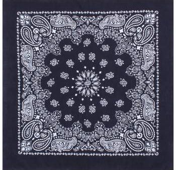 Rothco Trainmen Paisley Bandana – Extra-Large - 27” X 27  Navy Blue 4349 NBLU Online Sale