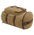 Rothco Convertible Canvas Duffle Backpack 19  Coyote Brown Brown 2225 Online