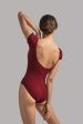 Nikolay - Erica Cap Sleeve Leotard - Adult (DA2003MPN) - Bordeaux Sale