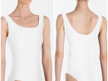 Wear Moi - Emeline Leotard - Adult - White Cheap