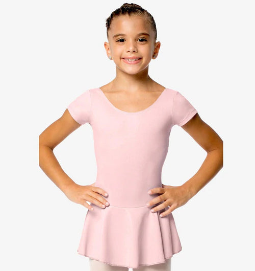 So Danca - Children s Christabel Cap Sleeve Leotard Dress - Child (SL122) - Light Pink Sale