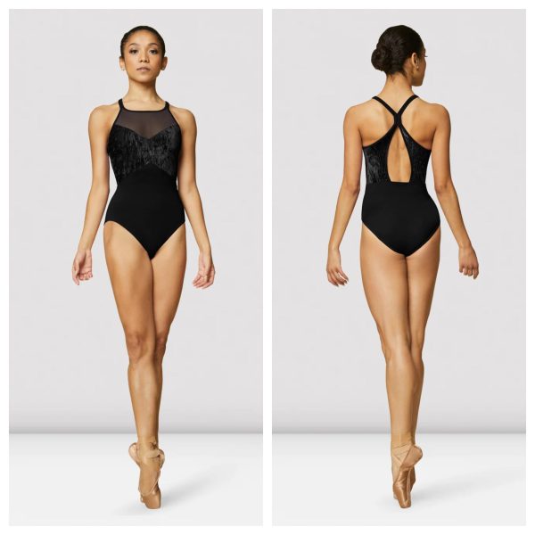 *Bloch - High Neck Racer Back Leotard - Child Adult (TWL1007 L1007) - Black (GSO) Hot on Sale