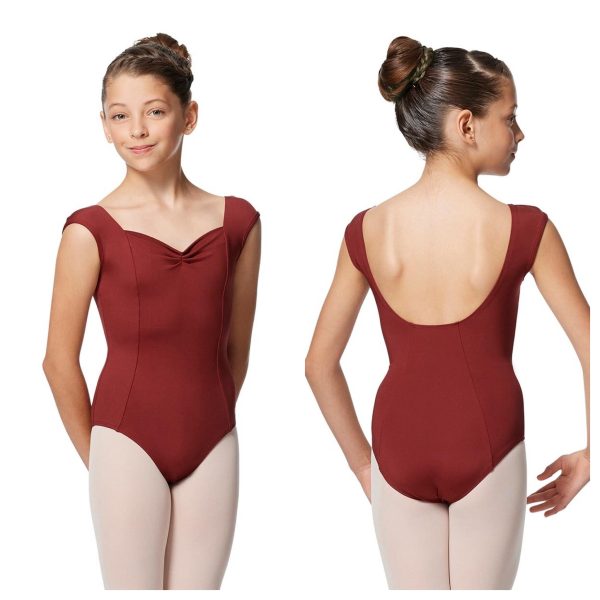 *Lulli Dancewear - Princess Seam Cap Sleeve Leotard - Child (LUB340C) - Black Hot on Sale