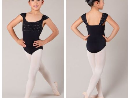 *Energetiks - Holly Leotard - Child (ICL98BS2) - Black For Sale