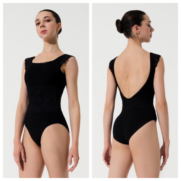 *Nikolay - Orion Cap Sleeve Leotard - Child (DAD2092MPN) - Black Online