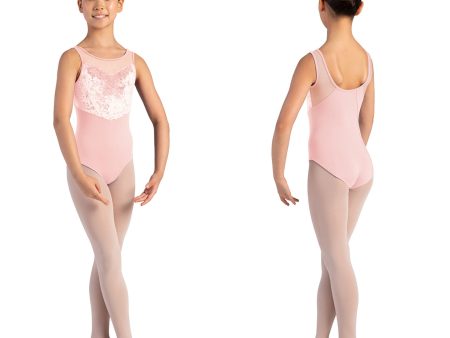 *Bloch - Velvet Tank Leotard - Child (CL1027) - Candy Pink Online now