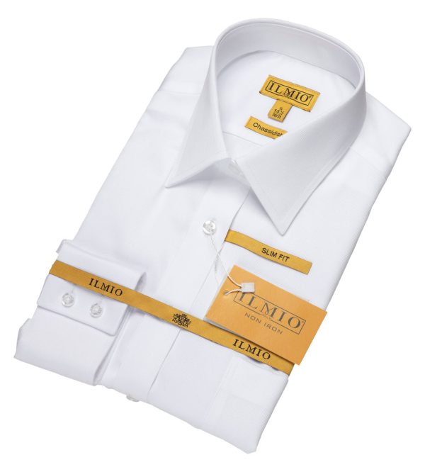 Ilmio F3 Gold Label Mens Shirt Chassidisch (Right Over Left) Slim Fit Sale