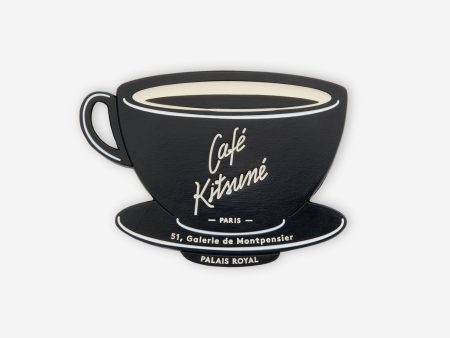 Maison Kitsune Magnet Cafe Kitsune Cup Black SPCKU06504 BK For Sale