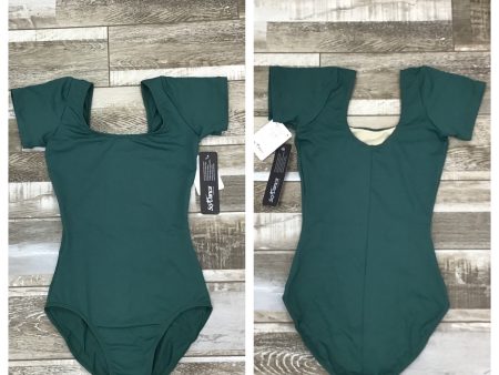 So Danca - Maggie Margaret Cap Sleeve Leotard - Child Adult (YSL26 YSL25) - Hunter Green Hot on Sale