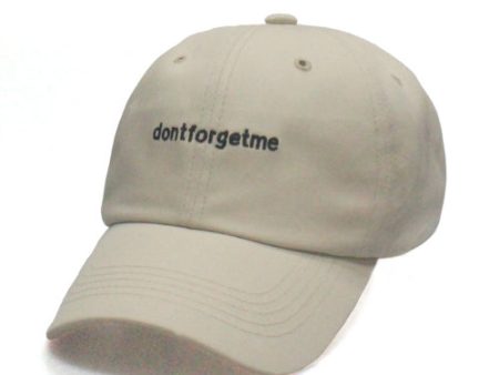 Don t Forget Me Big Size Ball Cap Ivory P00000JH IVR For Sale