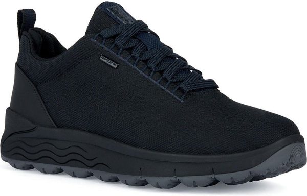 Geox SPHERICA Men s Black Shoe Sneakers Amphibiox Online