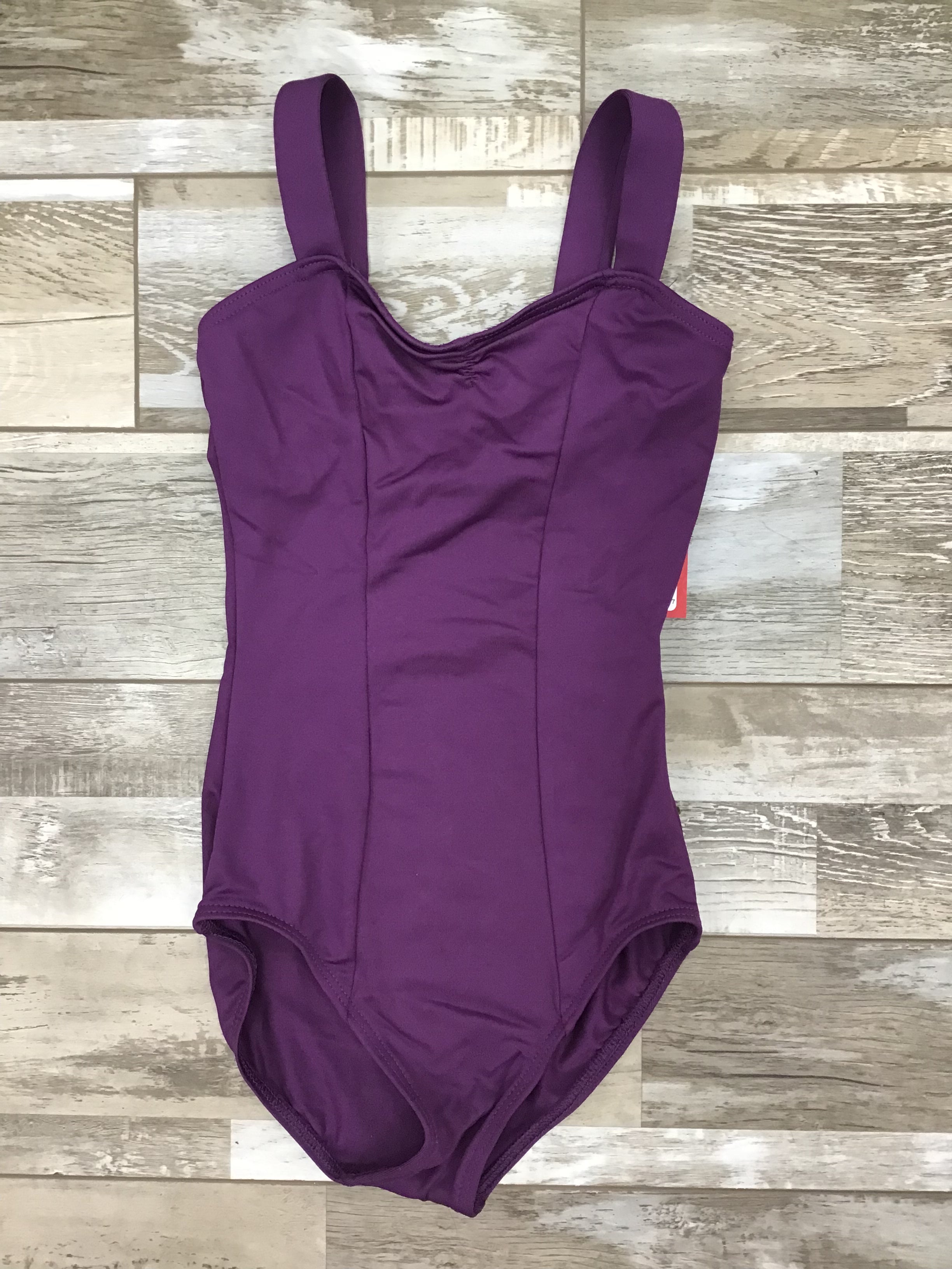 Capezio - Tactel Wide Strap Camisole Leotard - Adult (SE1012W) - Aubergine Hot on Sale