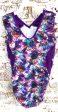 Motionwear - Printed Tank Leotard - Adult (1426-888) - Purple Mix - FINAL SALE (GSO) Fashion