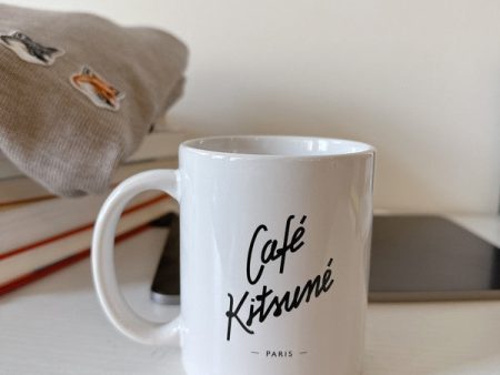 Maison Kitsune Mug Cafe Kitsune Latte SPCKU08404 LT Discount