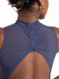 *Capezio - Wildflower Hyacinth High Neck Leotard - Child Adult (12087C 12087W) - Crown Blue on Sale