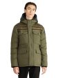 Mikkel Men s Mixed-Media Parka Fashion