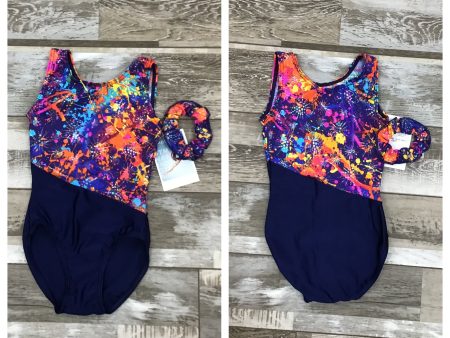 *Mondor - Printed Tank Gymnastics Leotard - Child (07889) - Urban Art Hot on Sale