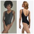 So Danca - Silvina Two-Toned Leotard - Adult (RDE-2578) - Black (GSO) Cheap