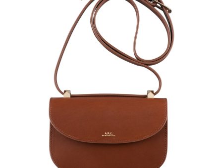 A.P.C. Women s Sac Geneve Mini On Strap Crossbody Bag Eai Brandy F61415-PXAWV Online Sale