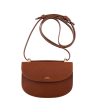 A.P.C. Women s Sac Geneve Mini On Strap Crossbody Bag Eai Brandy F61415-PXAWV Online Sale