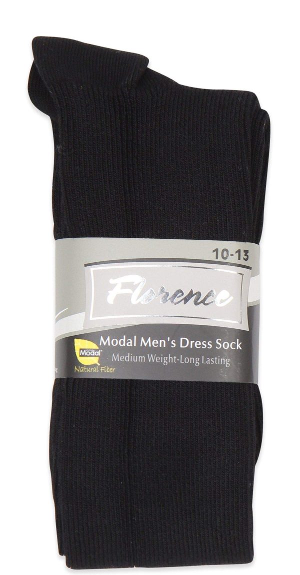 Florence Modal Mens Long Dress Sock Medium Weight Style: 235 Supply