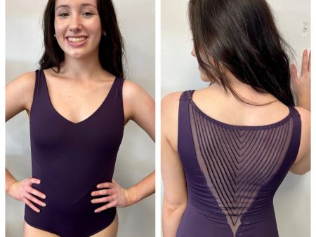 Ballet Rosa - Rejane Mesh Back Tank Leotard - Adult (1188MFA) - Viola on Sale