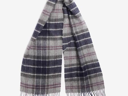 Barbor Tartan Scarf Classic Black Slate Tartan USC0002 TN17 Cheap