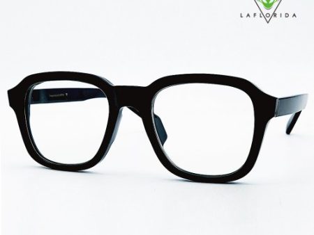 Laflorida Horn-Rimmed Glasses Black billings BLK Supply