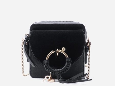 See by Chloé Mini Joan Camera Crossbody Bag Black CHS19SS994330 001 Online Sale