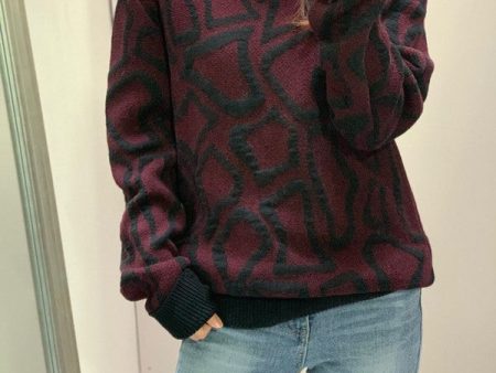 Zanerobe Nubian Knit Burgundy 402 For Sale