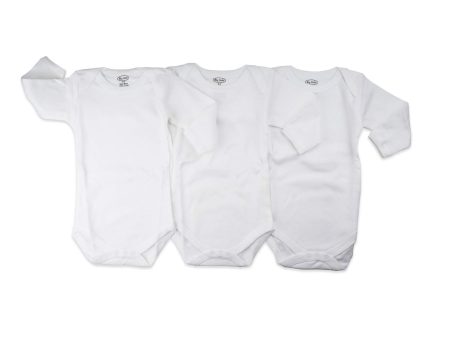 Big Oshi Long Sleeve Bodysuit Pack of 3 on Sale