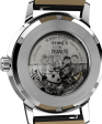 Timex Marlin® Automatic x Peanuts Sketch 40mm Leather Strap Watch Black Stainless Steel TW2W540000Q Cheap