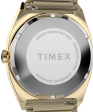 Timex Automatic 1983 E-Line 34mm Gold Tone Expansion Band Watch Stainless Steel Gold-Tone TW2Y07200VQ Hot on Sale