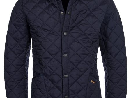 Barbour Men s Heritage Liddesdale Quilted Jacket Navy MQU0240 NY92 Online Hot Sale