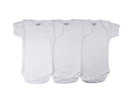 Big Oshi Short Sleeve Bodysuit Pack of 3 Fashion