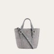 Helen Kaminski Women s Pinimil S Bridle Bag Eclipse Melange Grey BAG51190 Sale