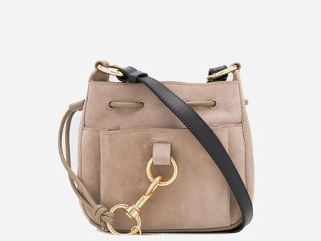 See by Chloé Small Tony Bucket Bag Motty Grey CHS19USA05566 23W Discount